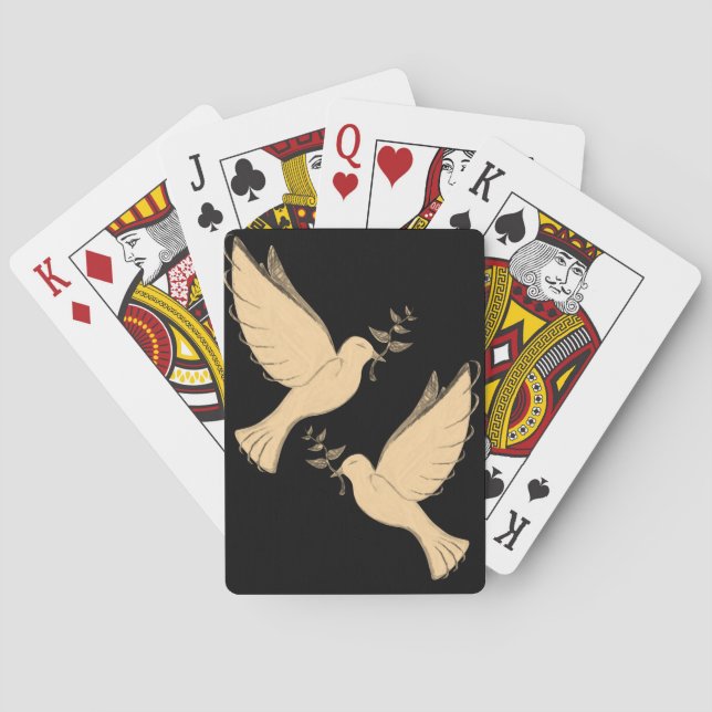 Jeu De Cartes Dove Jouer carte Deck (dos)