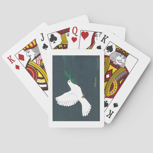 Jeu De Cartes Dove - Kids Art pour CHOC (dos)