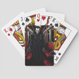 Jeu De Cartes Dracula dans le métro