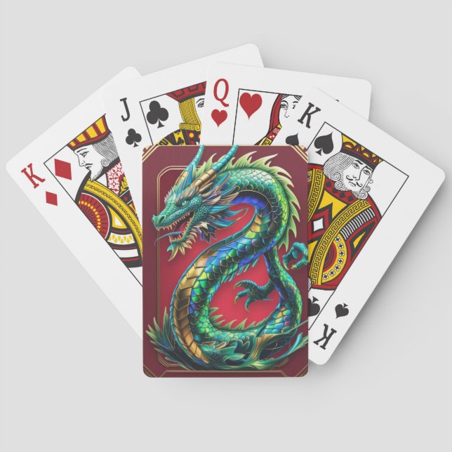Jeu De Cartes Dragon  (dos)