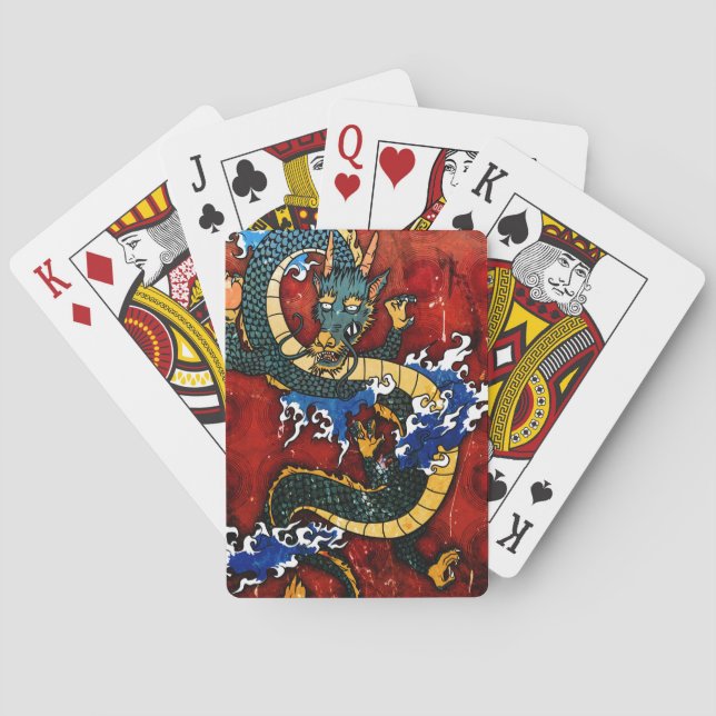 Jeu De Cartes Dragon (dos)