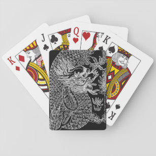 Cartes A Jouer Dragon Chinois Zazzle Fr