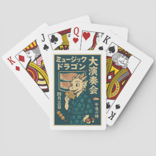 Jeu De Cartes Dragon japonais rétro