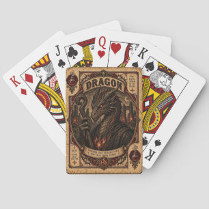 Jeu De Cartes Dragon, Monstres de Cirque Vintage