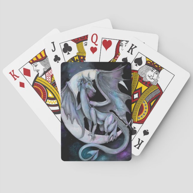 Jeu De Cartes "Dragon Night" jouer aux cartes (dos)
