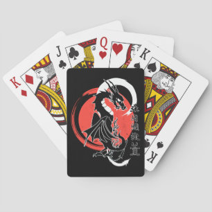 Jeu De Cartes Dragon noir, Lune rouge jouant aux cartes