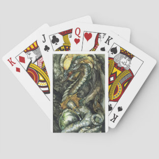 Jeu De Cartes Dragon Oracle jouant aux cartes