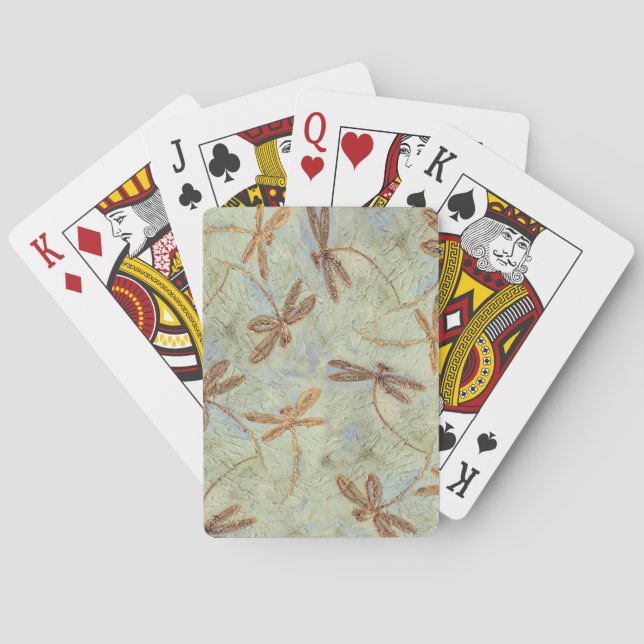 Jeu De Cartes Dragonfly Dance Gold (dos)