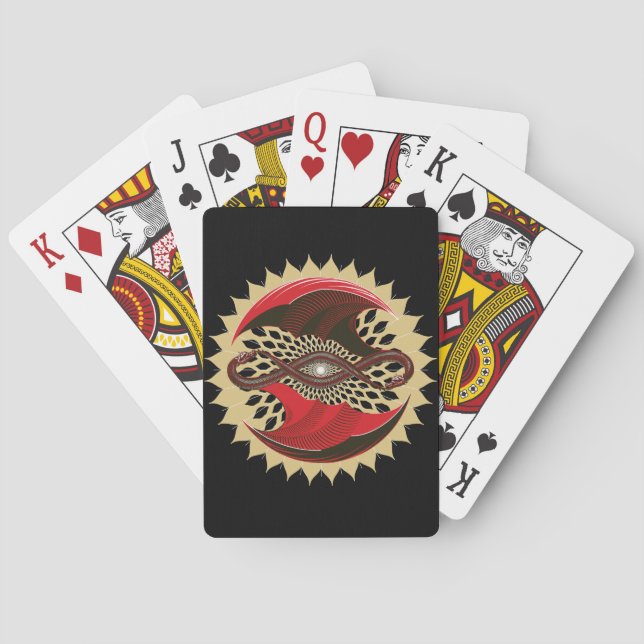 Jeu De Cartes Dragons enchaînés (dos)