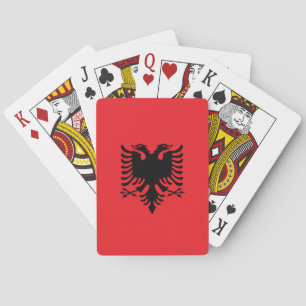 Jeu De Cartes Drapeau albanais