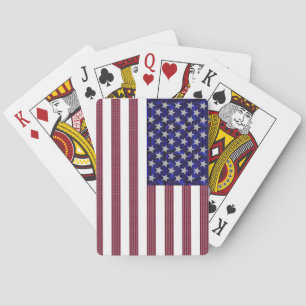 Jeu De Cartes Drapeau américain