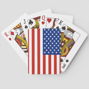 Jeu De Cartes Drapeau américain