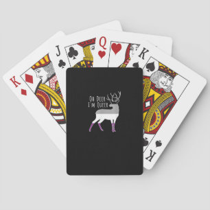 Jeu De Cartes Drapeau Asexué Oh Cerf Fierté Queer Drôle Design L