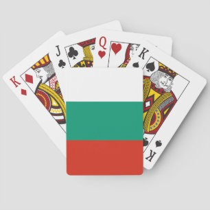 Jeu De Cartes Drapeau Bulgarie