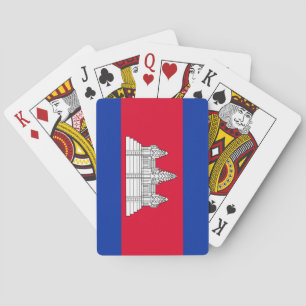 Jeu De Cartes Drapeau cambodgien