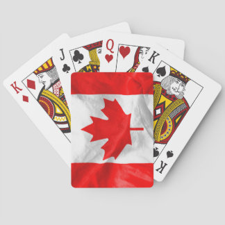 Jeu De Cartes Drapeau canadien