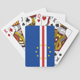 Jeu De Cartes Drapeau cap-verdien (Cap-Vert)