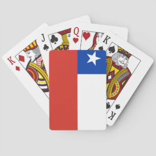 Jeu De Cartes Drapeau chilien