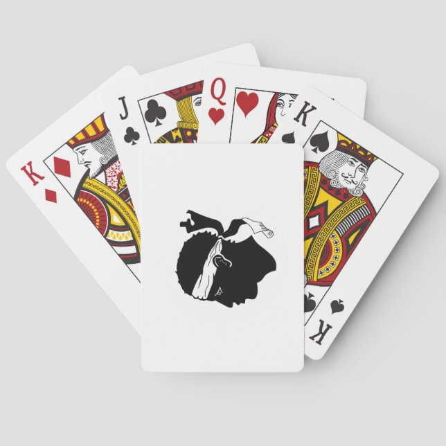 Jeu De Cartes Drapeau corse Classic Playing Cards (dos)