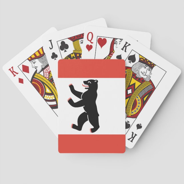 Jeu De Cartes Drapeau de Berlin Jouer des cartes (dos)