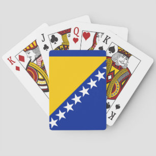 Jeu De Cartes Drapeau de Bosnie-Herzégovine