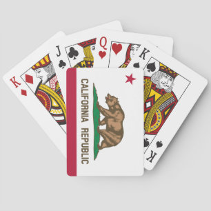 Jeu De Cartes Drapeau de Californie