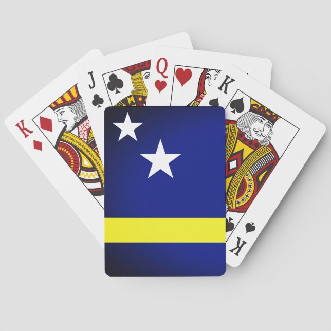 Jeu De Cartes Drapeau de Curaçao (dos)