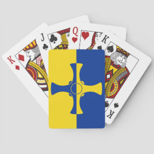 Jeu De Cartes Drapeau de Durham (Comté d'Angleterre, RU)