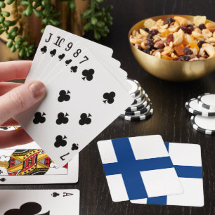 Jeu De Cartes Drapeau de Finlande