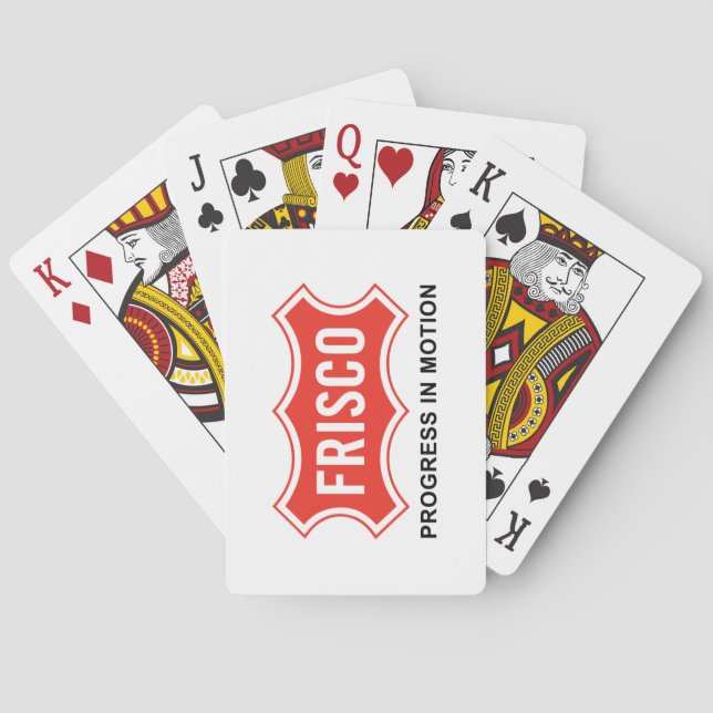 Jeu De Cartes Drapeau de Frisco (Texas City) (dos)