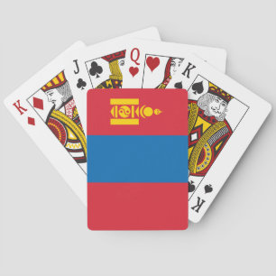 Jeu De Cartes Drapeau de la Mongolie