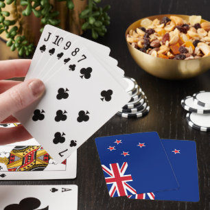 Jeu De Cartes drapeau de la Nouvelle-Zélande