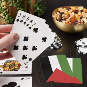 Jeu De Cartes drapeau de la Palestine