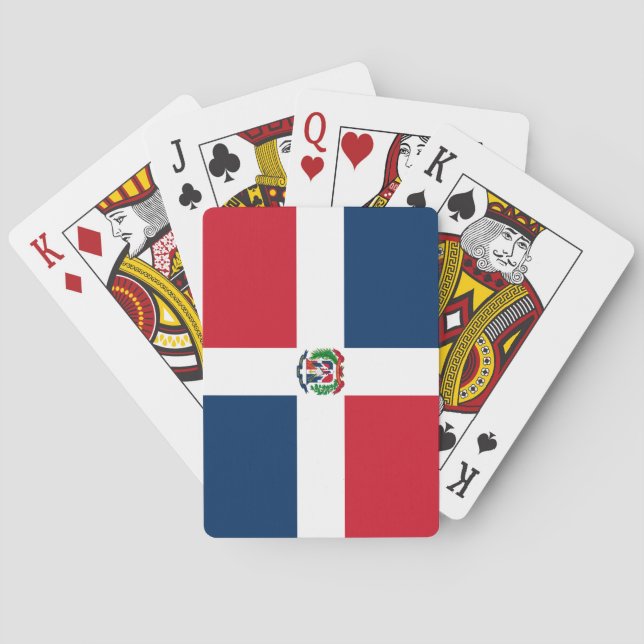 Jeu De Cartes Drapeau de la République dominicaine (dos)