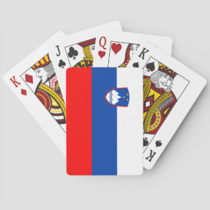 Jeu De Cartes Drapeau de la Slovénie