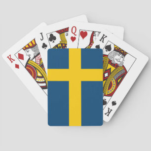 Jeu De Cartes Drapeau de la Suède