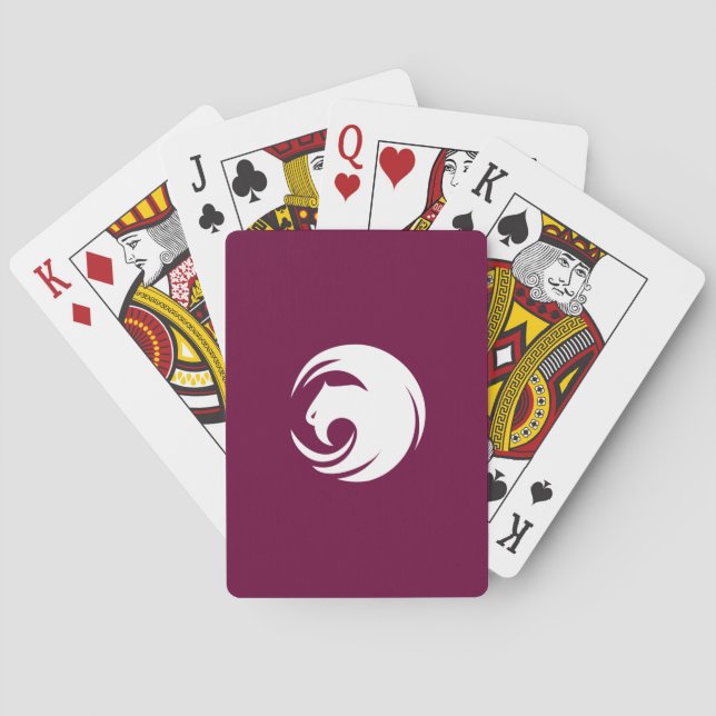 Jeu De Cartes Drapeau de la ville de Phoenix (Arizona) (dos)