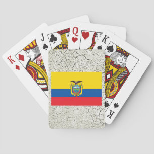 Jeu De Cartes Drapeau de l'Equateur