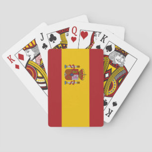 Jeu De Cartes Drapeau de l'Espagne