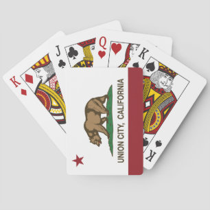 Jeu De Cartes Drapeau de l'État de Californie Union City