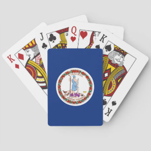 Jeu De Cartes Drapeau de l'État de Virginie