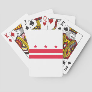 Jeu De Cartes Drapeau de l'État de Washington DC