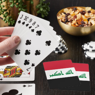 Jeu De Cartes Drapeau de l'Irak