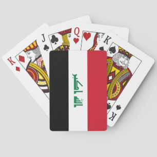 Jeu De Cartes Drapeau de l'Irak