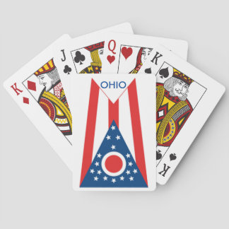 Jeu De Cartes Drapeau de l'Ohio Jouer des cartes