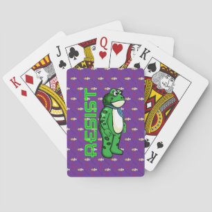 Jeu De Cartes Drapeau de maison personnalisé résistant aux intem