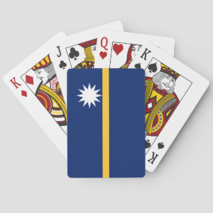 Jeu De Cartes Drapeau de Nauru