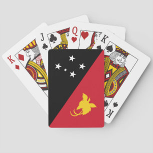 Jeu De Cartes Drapeau de Papouasie-Nouvelle-Guinée