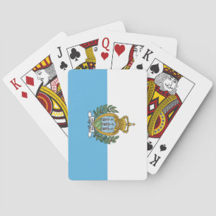 Jeu De Cartes Drapeau de Saint-Marin