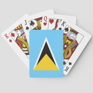 Jeu De Cartes Drapeau de Sainte-Lucie